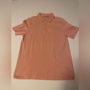 Vince pink polo - size medium (like new)